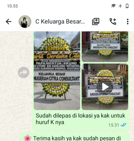Pengiriman Papan Bunga Duka Wedding Organizer Jakarta