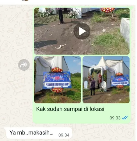 Pengiriman Karangan Bunga Wedding Organizer Jakarta