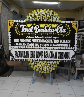 Papan Bunga di Wedding Organizer Jakarta